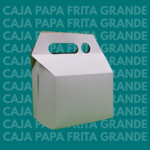 "Caja maleta papa frita grande 120*120*100"